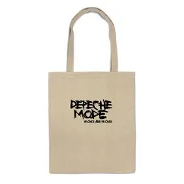 Заказать сумку в Москве. Сумка Depeche Mode от Black Pimpf - готовые дизайны и нанесение принтов.