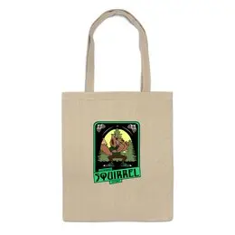 Заказать сумку в Москве. Сумка squirrel от торгаш - готовые дизайны и нанесение принтов.