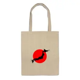 Заказать сумку в Москве. Сумка Остров Япония от YellowCloverShop - готовые дизайны и нанесение принтов.