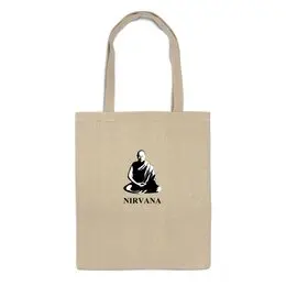 Заказать сумку в Москве. Сумка Nirvana-black от LINGAM ART | lingam.ord@gmail.com - готовые дизайны и нанесение принтов.