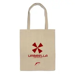 Заказать сумку в Москве. Сумка Resident Evil: Umbrella Corporation от game-fan - готовые дизайны и нанесение принтов.