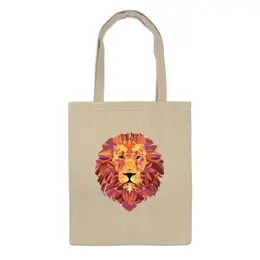 Заказать сумку в Москве. Сумка Лев (Lion) от trugift - готовые дизайны и нанесение принтов.