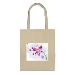 Заказать сумку в Москве. Сумка Розовая орхидея от vnovi - готовые дизайны и нанесение принтов.