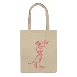 Заказать сумку в Москве. Сумка Розовая пантера от olgam - готовые дизайны и нанесение принтов.