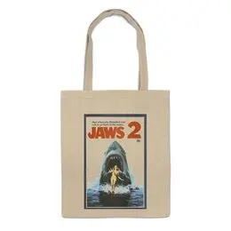 Заказать сумку в Москве. Сумка Jaws / Челюсти от KinoArt - готовые дизайны и нанесение принтов.