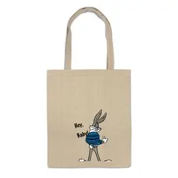 Заказать сумку в Москве. Сумка Bugs Bunny_man от Printio - готовые дизайны и нанесение принтов.