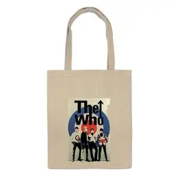 Заказать сумку в Москве. Сумка The Who от торгаш - готовые дизайны и нанесение принтов.
