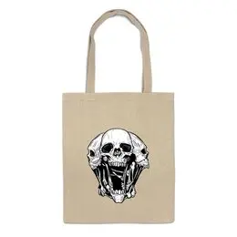 Заказать сумку в Москве. Сумка Skull от zen4@bk.ru - готовые дизайны и нанесение принтов.