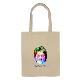 Заказать сумку в Москве. Сумка "John Lennon" от Fedor - готовые дизайны и нанесение принтов.