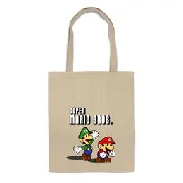 Заказать сумку в Москве. Сумка Super Mario Bros. от game-fan - готовые дизайны и нанесение принтов.