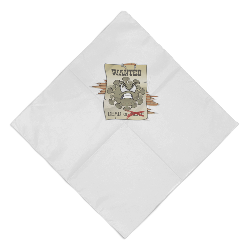 Printio Бандана Ковид в розыске. printio флаг 135×90 см ковид в розыске