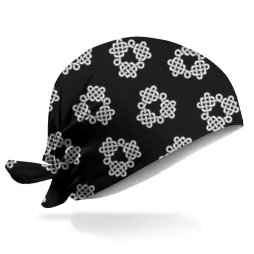 Заказать головной убор в Москве. Бандана Black Celtspinner от Soluvel  - готовые дизайны и нанесение принтов.
