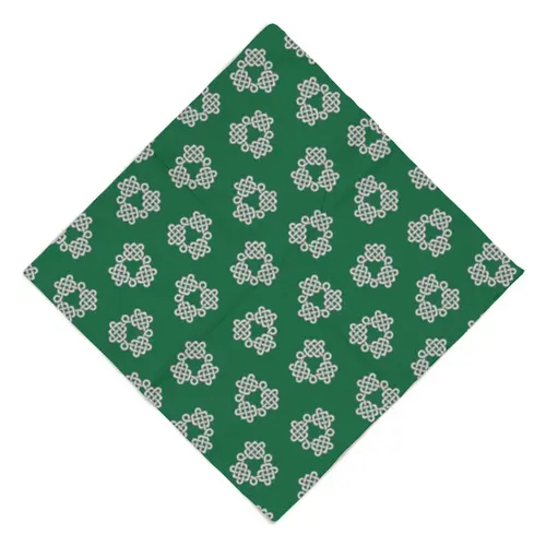 Заказать головной убор в Москве. Бандана Green celtspinner от Soluvel  - готовые дизайны и нанесение принтов.