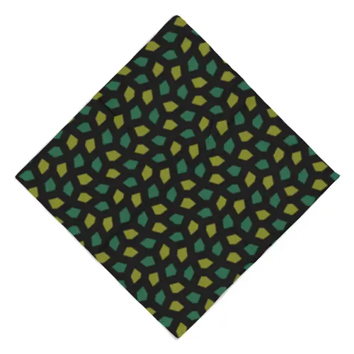 Заказать головной убор в Москве. Бандана Yellow Green от Soluvel  - готовые дизайны и нанесение принтов.