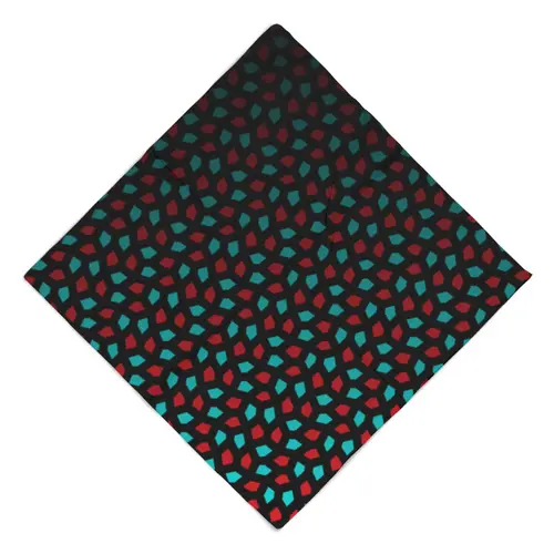 Заказать головной убор в Москве. Бандана Aqua Maroon от Soluvel  - готовые дизайны и нанесение принтов.