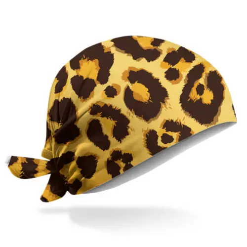 Заказать головной убор в Москве. Бандана леопард от queen  - готовые дизайны и нанесение принтов.