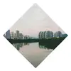Заказать головной убор в Москве. Бандана Дома-деревья от Zep. Printio - готовые дизайны и нанесение принтов.