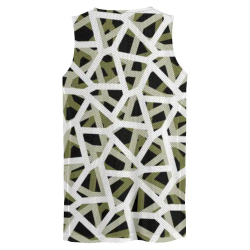 Заказать баскетбольную форму в Москве. Баскетбольная форма Anti Empty Olive Camo от Soluvel  - готовые дизайны и нанесение принтов.