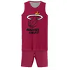 Заказать баскетбольную форму в Москве. Баскетбольная форма Miami Heat от Nos  - готовые дизайны и нанесение принтов.
