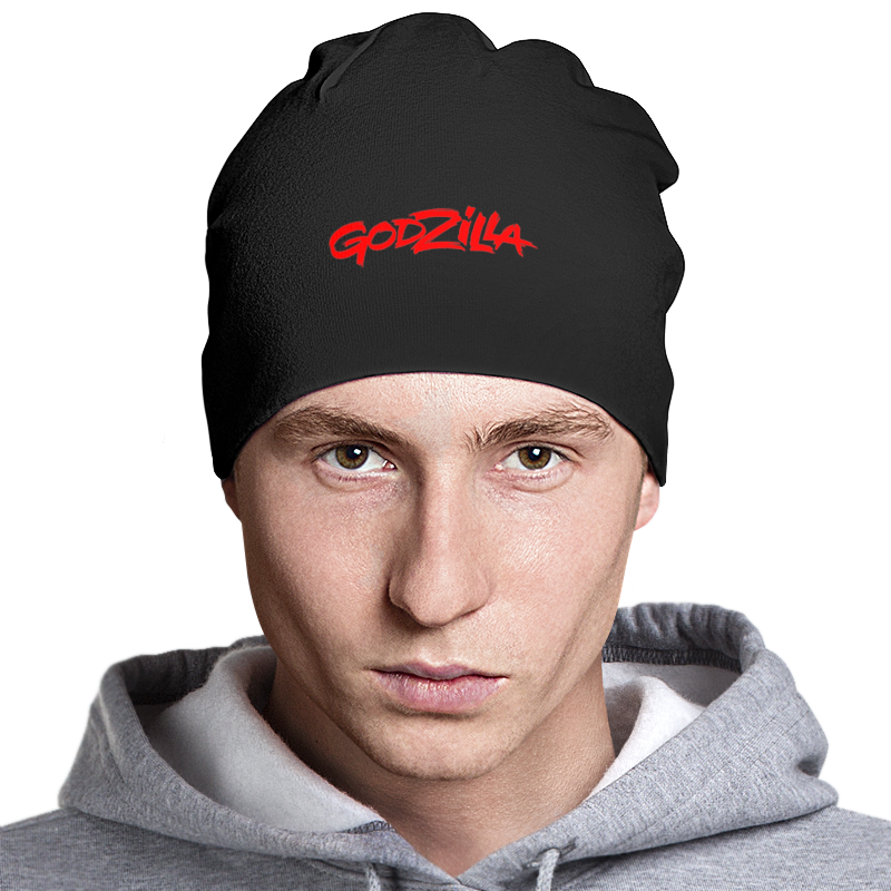 Printio Шапка классическая унисекс Godzilla