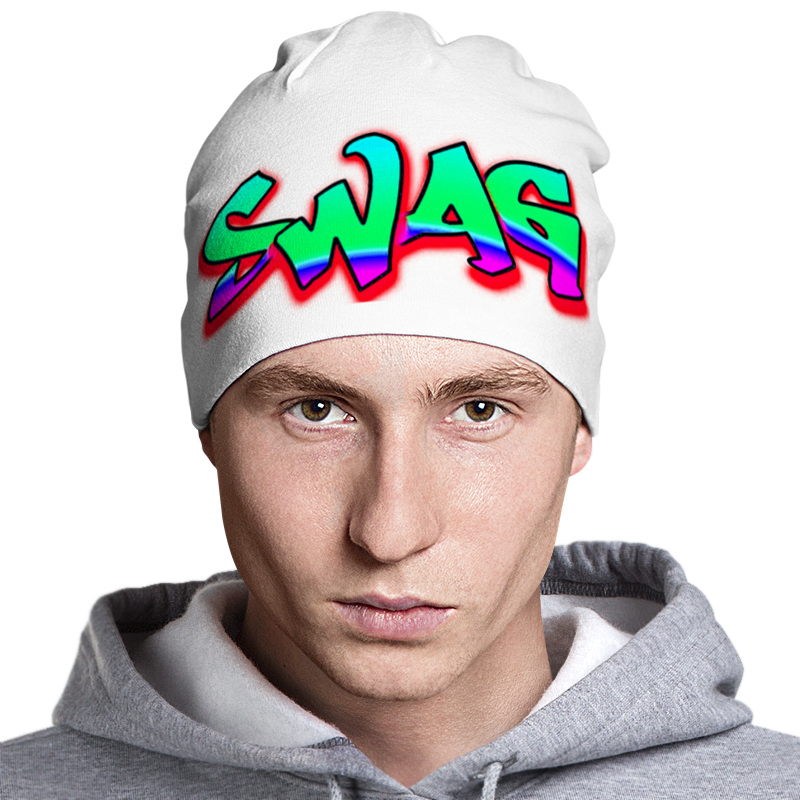 Printio Шапка классическая унисекс Swag art