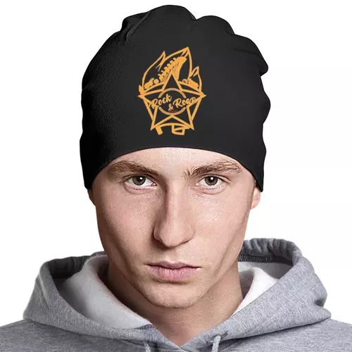 Заказать головной убор в Москве. Шапка классическая унисекс Rock & Roar | old R'n'R youth от ГПМНпR'n'R - готовые дизайны и нанесение принтов.