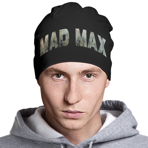 Заказать головной убор в Москве. Шапка классическая унисекс MAD MAX от scrat29@yandex.ru - готовые дизайны и нанесение принтов.