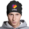 Заказать головной убор в Москве. Шапка классическая унисекс Likee (LIKE Video) от weeert - готовые дизайны и нанесение принтов.