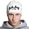 Заказать головной убор в Москве. Шапка классическая унисекс Bad Boy от DESIGNER   - готовые дизайны и нанесение принтов.