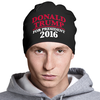 Заказать головной убор в Москве. Шапка классическая унисекс Donald Trump 2016 от skynatural - готовые дизайны и нанесение принтов.