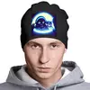 Заказать головной убор в Москве. Шапка классическая унисекс Космические гости от Дана Столыпина - готовые дизайны и нанесение принтов.