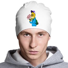 Заказать головной убор в Москве. Шапка классическая унисекс Лайк! Лайк! Лайк! от Дана Столыпина - готовые дизайны и нанесение принтов.