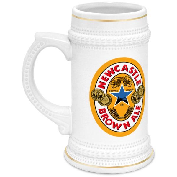 printio кружка пивная millwall fc logo beer cup Printio Кружка пивная Newcastle beer can