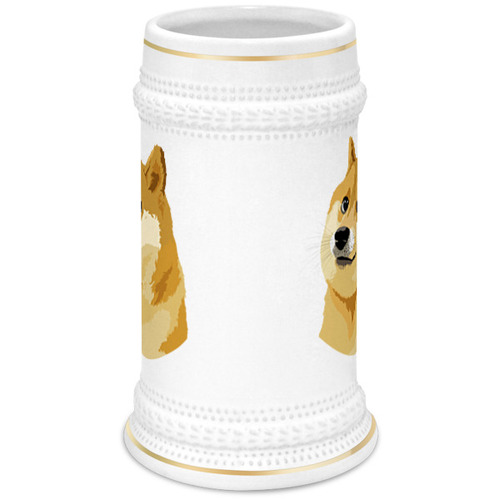 Заказать кружку в Москве. Кружка пивная Doge  от Jimmy Flash - готовые дизайны и нанесение принтов.