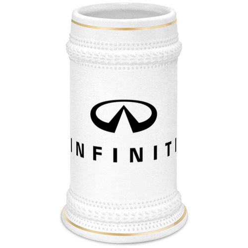 Заказать кружку в Москве. Кружка пивная Infiniti от DESIGNER   - готовые дизайны и нанесение принтов.