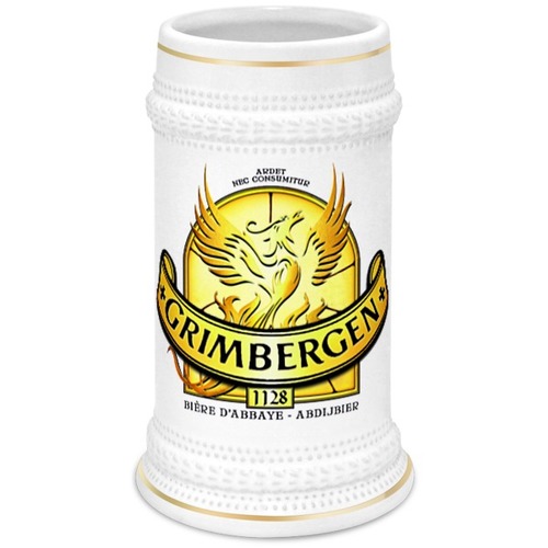 Заказать кружку в Москве. Кружка пивная Grimbergen от Виктор Гришин - готовые дизайны и нанесение принтов.