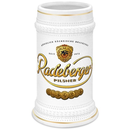 Заказать кружку в Москве. Кружка пивная Radeberger от Виктор Гришин - готовые дизайны и нанесение принтов.