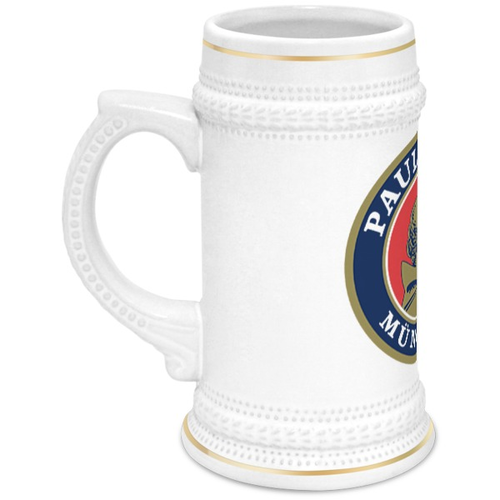 Заказать кружку в Москве. Кружка пивная PAULANER от Виктор Гришин - готовые дизайны и нанесение принтов.