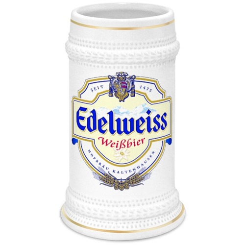 Заказать кружку в Москве. Кружка пивная Edelweiss от Виктор Гришин - готовые дизайны и нанесение принтов.