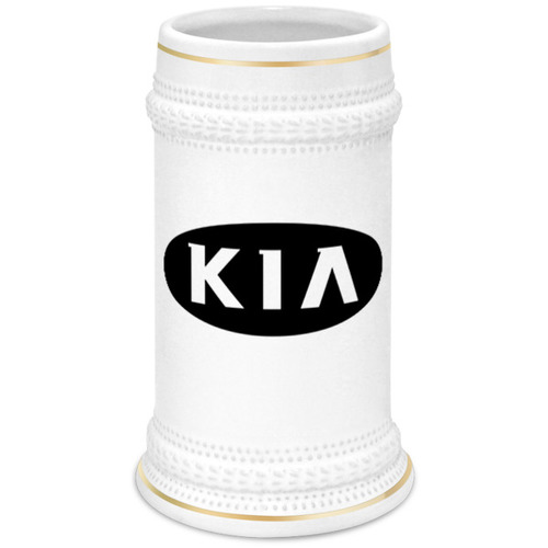 Заказать кружку в Москве. Кружка пивная KIA   от DESIGNER   - готовые дизайны и нанесение принтов.