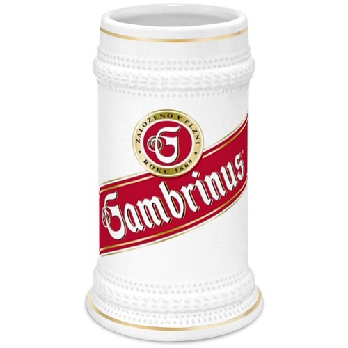 Заказать кружку в Москве. Кружка пивная Gambrinus от Виктор Гришин - готовые дизайны и нанесение принтов.