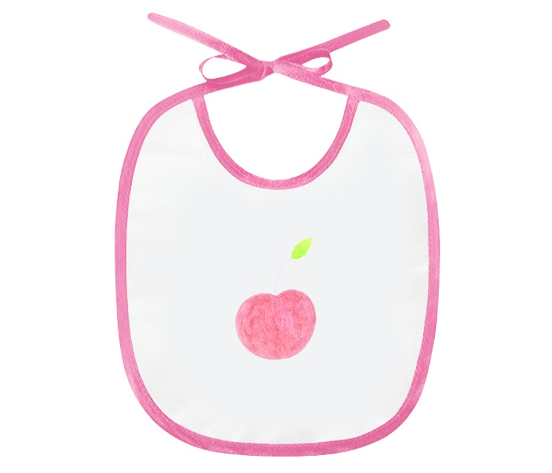 Printio Слюнявчик Red apple слюнявчик с карманом мир детства еноты от 3 месяцев цвет розовый