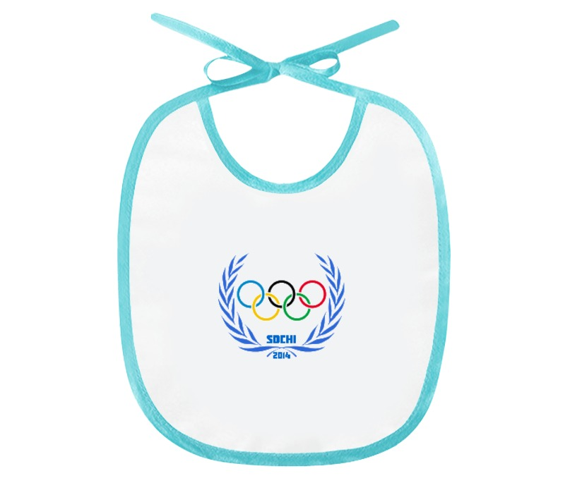 Printio Слюнявчик Sochi 2014 брелок с символикой sochi 2014