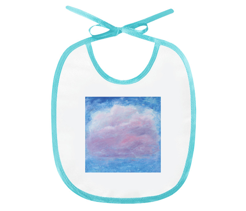 Printio Слюнявчик Розовое облако на небе printio сумка розовое облако на небе