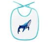 Заказать слюнявчик в Москве. Слюнявчик Синий кит от tigerda  - готовые дизайны и нанесение принтов.