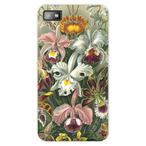 Заказать чехол для Samsung Galaxy S5/S4/S3 в Москве. Чехол для Blackberry Z10 Орхидеи (Orchideae, Ernst Haeckel) от Apfelbaum - готовые дизайны и нанесение принтов.