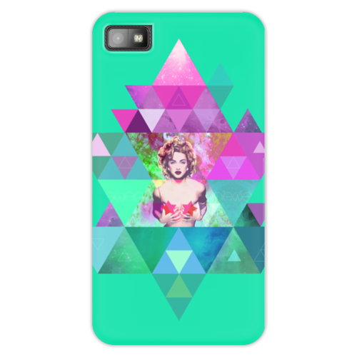 Заказать чехол для Samsung Galaxy S5/S4/S3 в Москве. Чехол для Blackberry Z10 "HIPSTA SWAG" collection: Madonna от Octopuslabel - готовые дизайны и нанесение принтов.