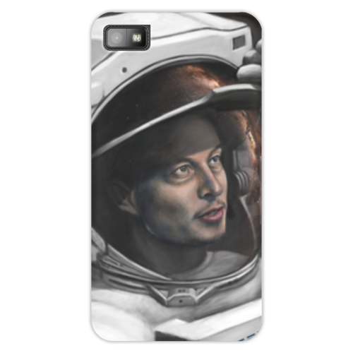 Заказать чехол для Samsung Galaxy S5/S4/S3 в Москве. Чехол для Blackberry Z10 SpaceX от The Spaceway  - готовые дизайны и нанесение принтов.