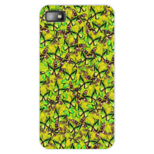 Заказать чехол для Samsung Galaxy S5/S4/S3 в Москве. Чехол для Blackberry Z10 Ornithoptera от Shdomon - готовые дизайны и нанесение принтов.