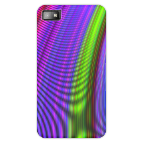 Заказать чехол для Samsung Galaxy S5/S4/S3 в Москве. Чехол для Blackberry Z10 Радужная от BeliySlon - готовые дизайны и нанесение принтов.